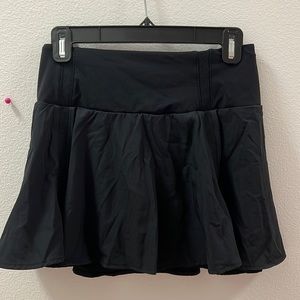 Tennis skirt with mesh detail